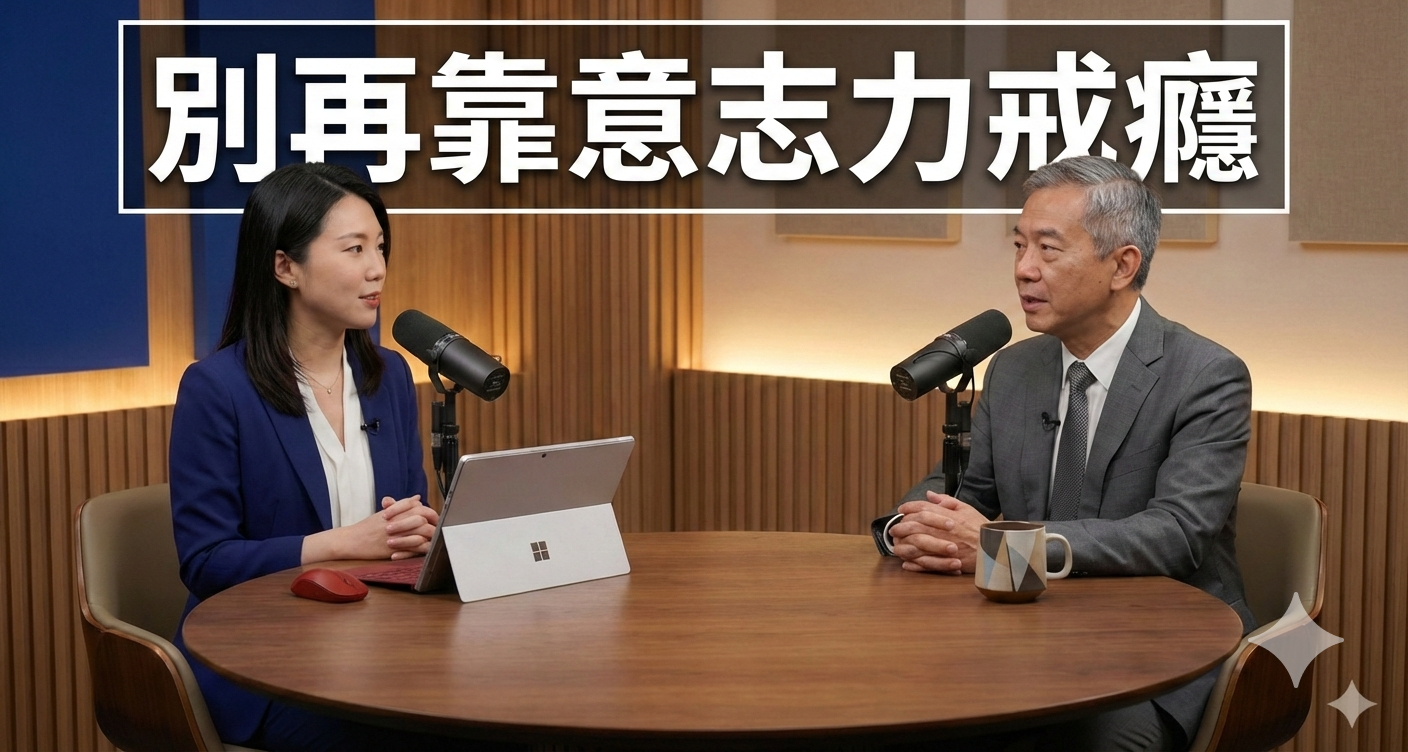 專業訪談：別再靠意志力戒癮(語音檔)