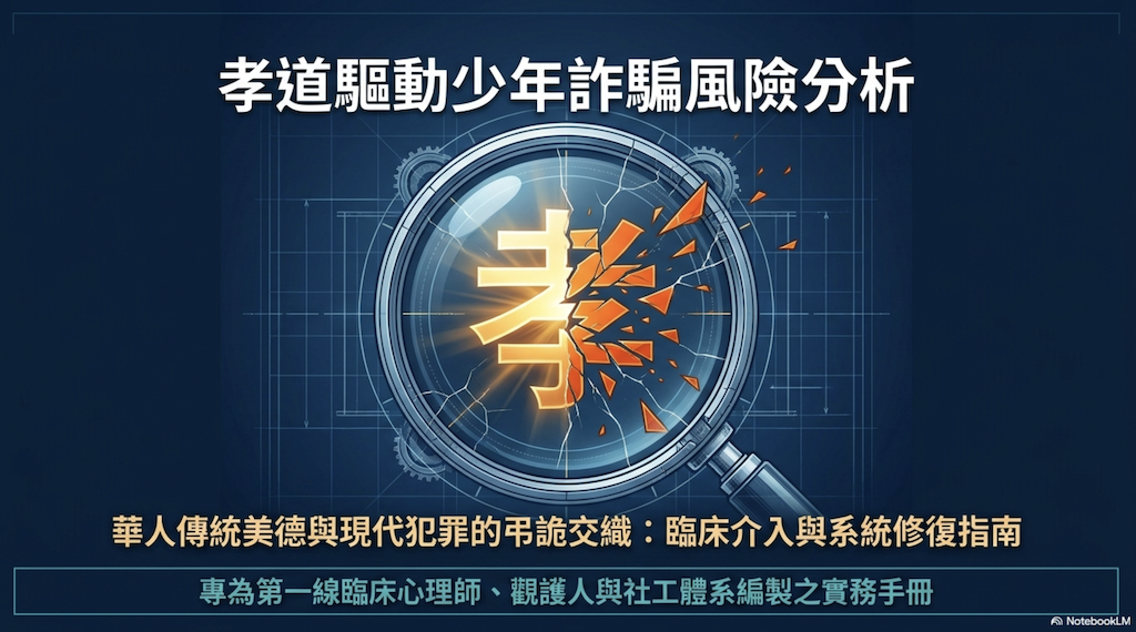 華人孝道文化背景下少年詐騙行為之深度分析：補償家庭與減輕負擔動機之個體、家庭與環境整合研究